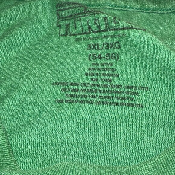 TMNT Teenage Mutant Ninja Turtles Power T-Shirt Men’s 3XL (54-56) Green - Picture 11 of 14